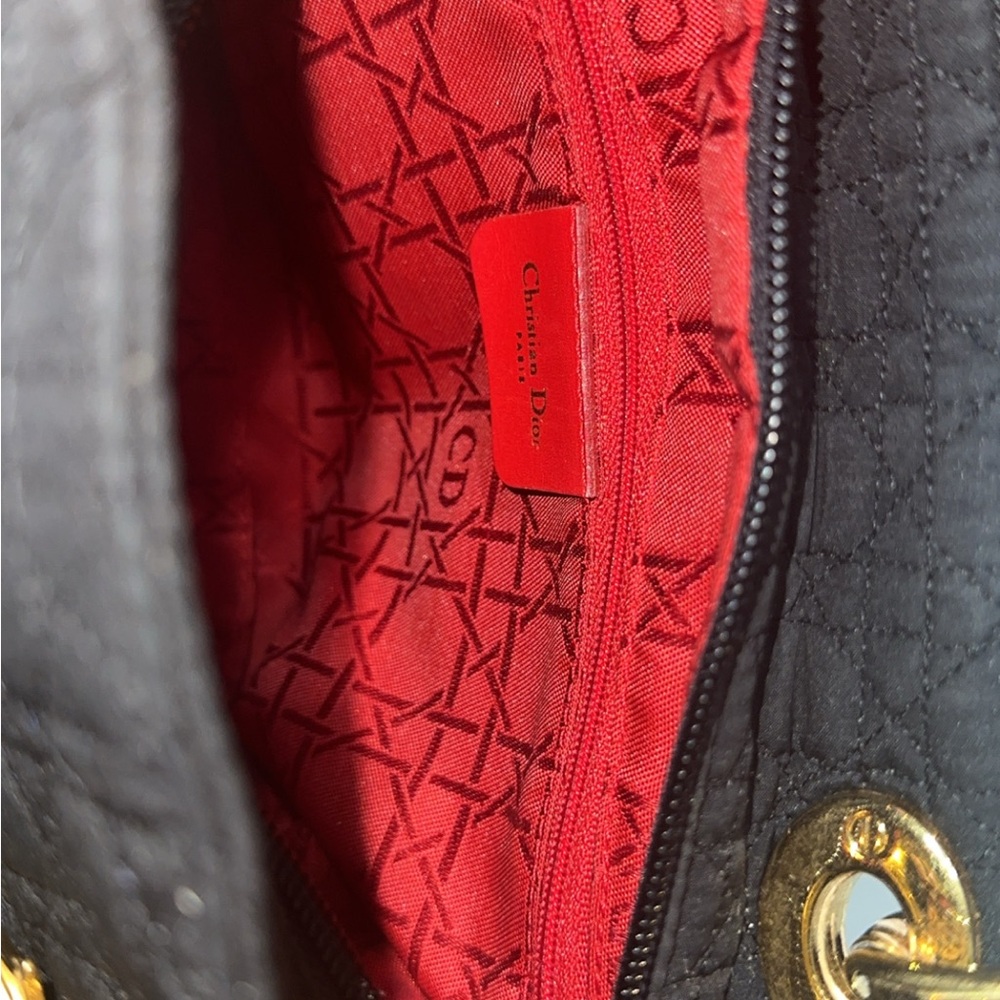 AUTH. Christian Dior Vintage Top Handle Bag - Picture 7 of 11